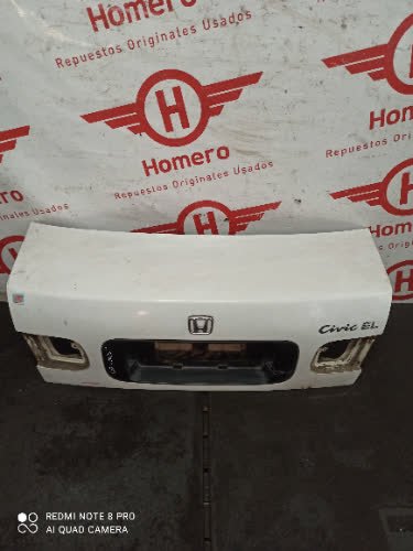 Tapa De Baul Honda Civic 1992 - 4568410