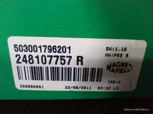 Inst. Tablero Renault Logan 2012 - 4732800