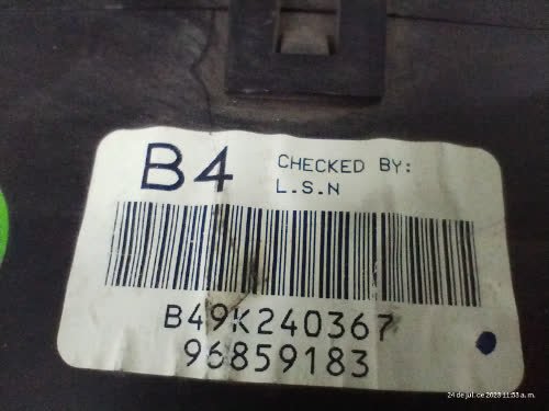 Inst. Tablero Chevrolet Aveo 2010 - 5061697