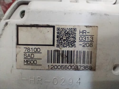 Inst. Tablero Honda Fit 2007 - 5394685