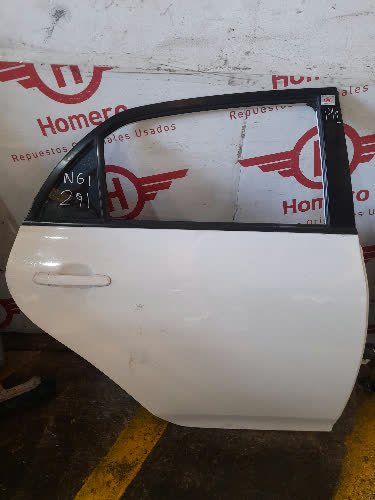 Puerta Trasera Derecha Toyota Corolla 2013 - 6594896
