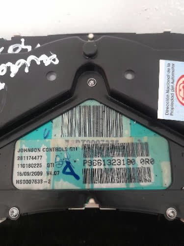 Inst. Tablero Peugeot 307 2010 - 6878920