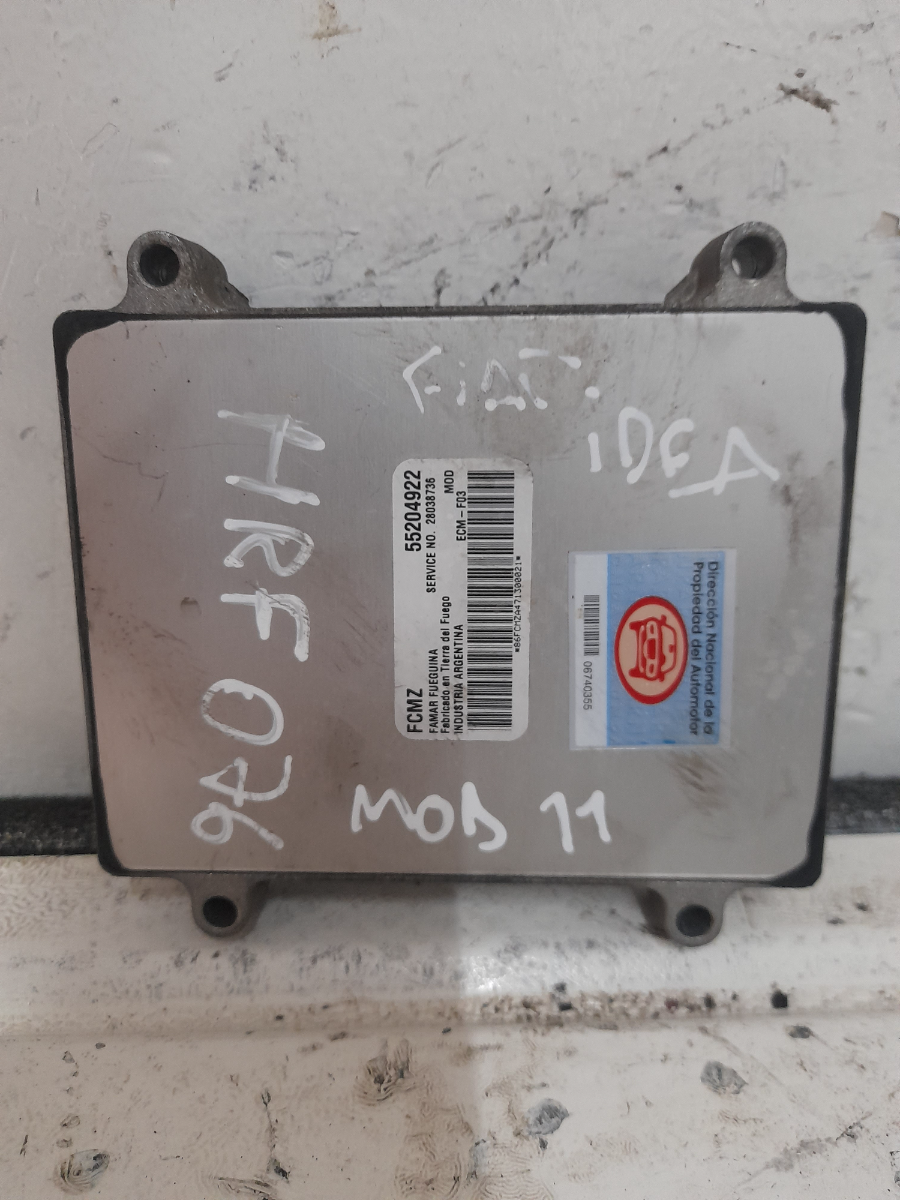 Modulo De Inyeccion Fiat Idea 2009 - 6740355